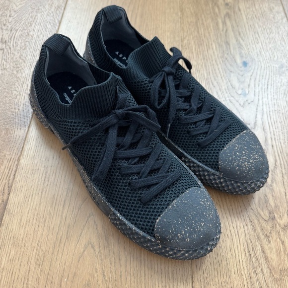 ASPORTUGUESAS Low Top Trainers Trip 2 - Black - Ladies Size 38 - NWOT - Picture 3 of 8